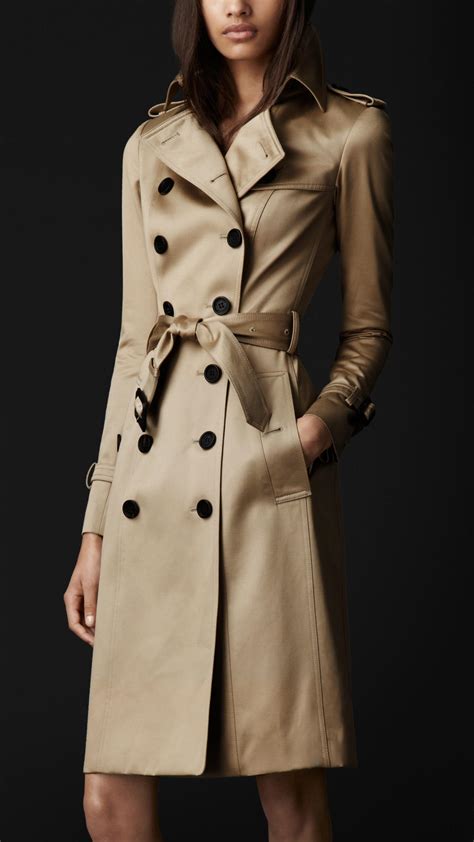 burberry long trench|trench Burberry femmes.